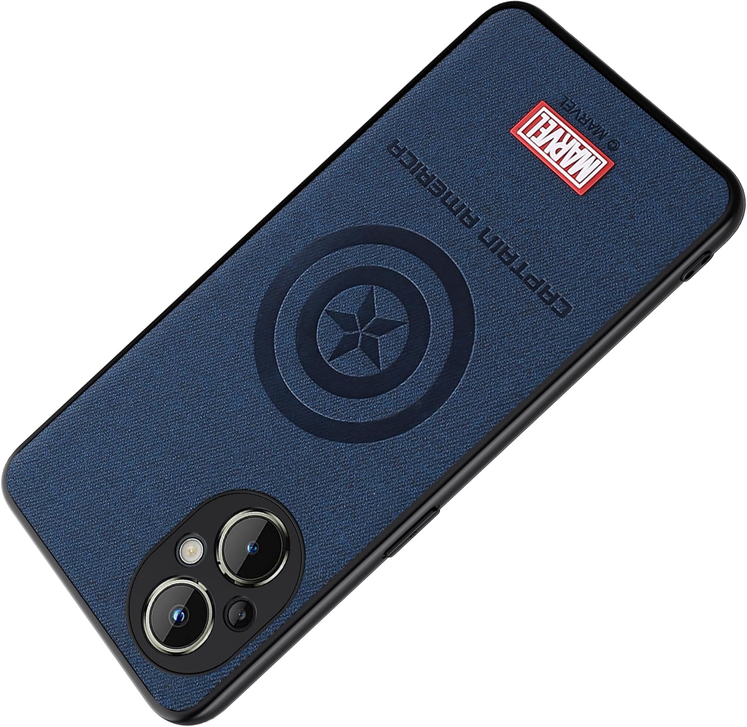 Funda para OnePlus Nord N20 5G, con personaje de superhéroe, compatible con OnePlus Nord N20 de piel (azul) para hombre y mujer