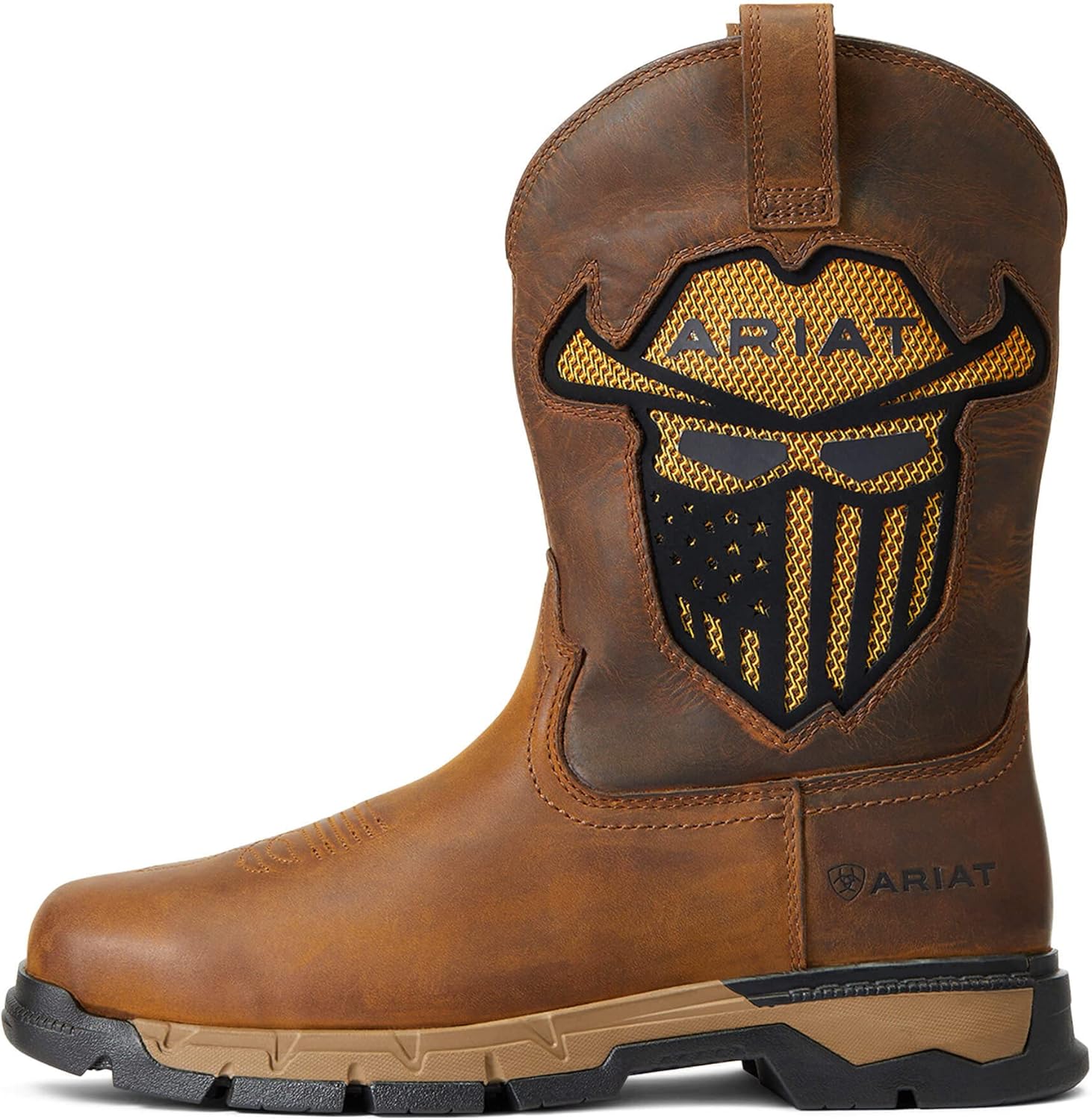 ARIAT Botas de trabajo Rebar Flex Western Venttek Incognito para hombre