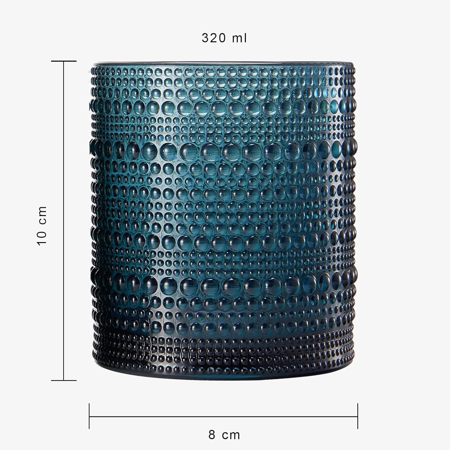 Vasos clásicos reutilizables de plástico, diseño de hobuña, irrompibles, juego de 4 vasos Tritan, vasos acrílicos irrompibles con cuentas, aptos