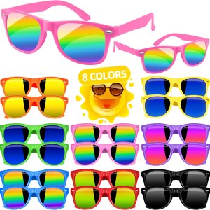 32 lentes de sol para niños, regalos de fiesta, gafas de sol neón con protección UV400 para niños de 3 a 5 4 a 8 años para verano, piscina, playa, 32 lentes de sol para niños, regalos de fiesta, gafas de sol neón con protección UV400 para niños de 3 a 5 4 a 8 años para verano, piscina, playa,