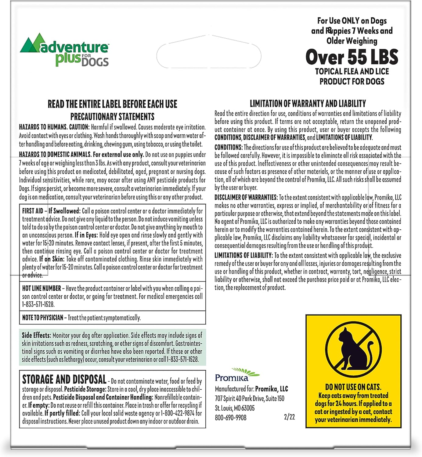 Adventure Plus para perros, pack de 4