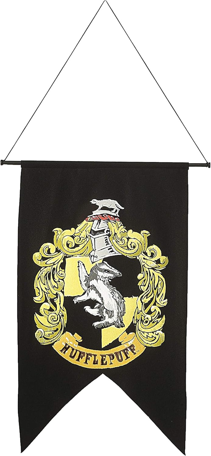Rubíes Harry Potter Hufflepuff Impreso Banner by Rubie ‘s Masquerade UK