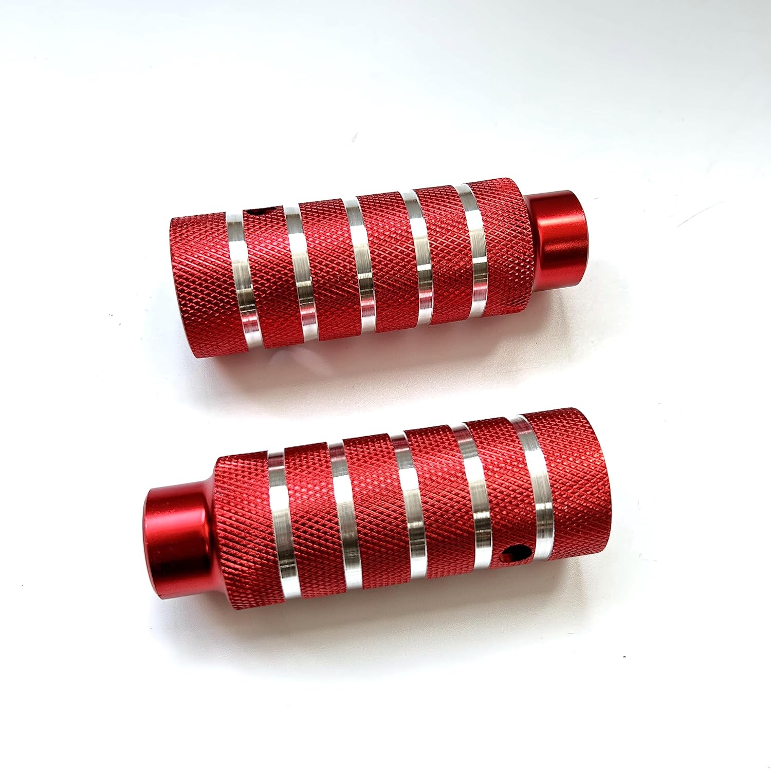 Clavijas BMX 2 piezas de aleación de aluminio para BMX Stunt Pegs BMX Accesorios antideslizantes Clavijas de bicicleta Fit 38 pulgadas ejes