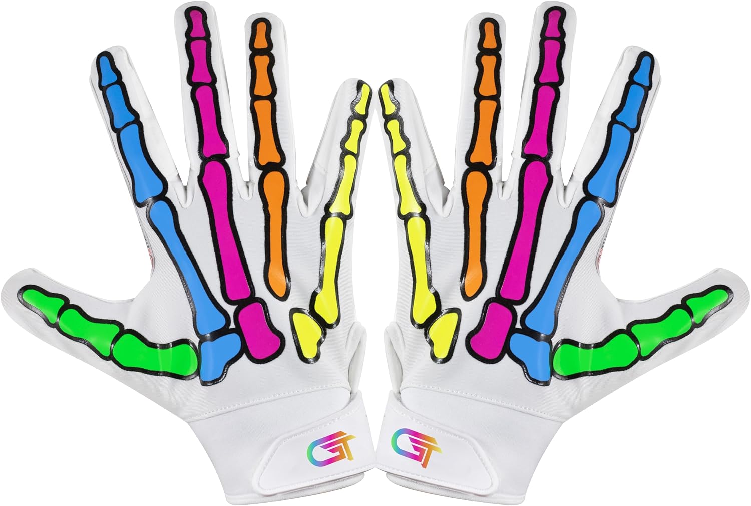 Glorious Traders – Guantes de fútbol americano, guantes de fútbol para adultos y jóvenes, para hombres y mujeres, guantes de fútbol universitario