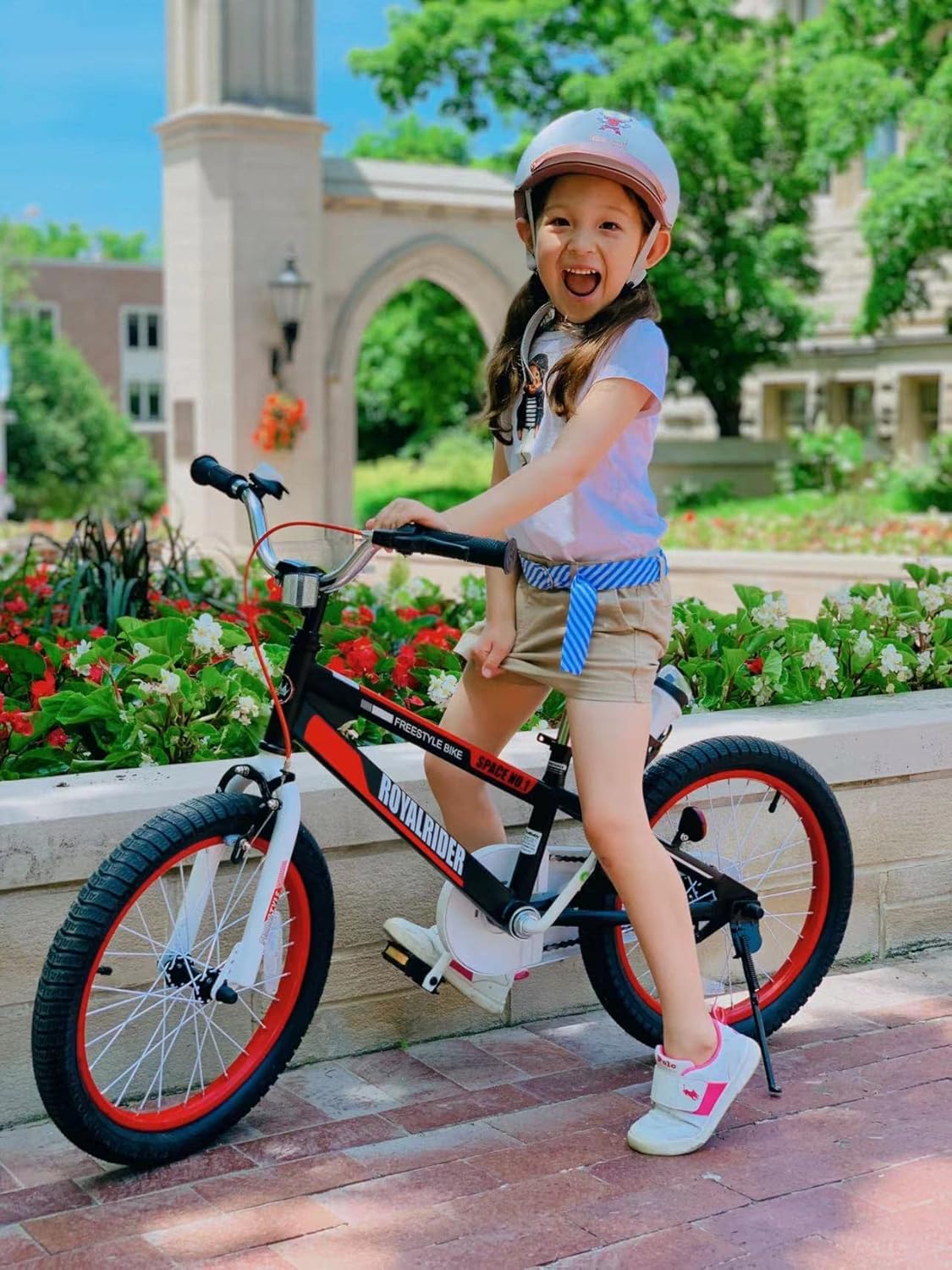 Royalbaby Freestyle – Bicicleta infantil con 2 frenos de mano, 12, 14, 16, 18, 20 pulgadas, para niños y niñas de 3 a 12 años