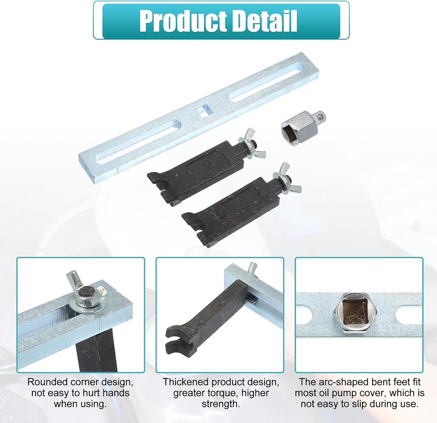 X AUTOHAUX Herramienta de extracción de bomba de combustible para coche, llave universal, ajustable, cubierta de tanque