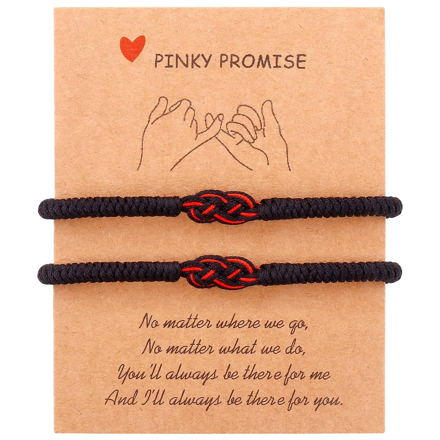 Tibetan Handmade Lucky Bracelet – Friend Love Family Couple Bracelet- Lucky Woven Red String Thread For Protection-Valentine Christmas Gift Idea