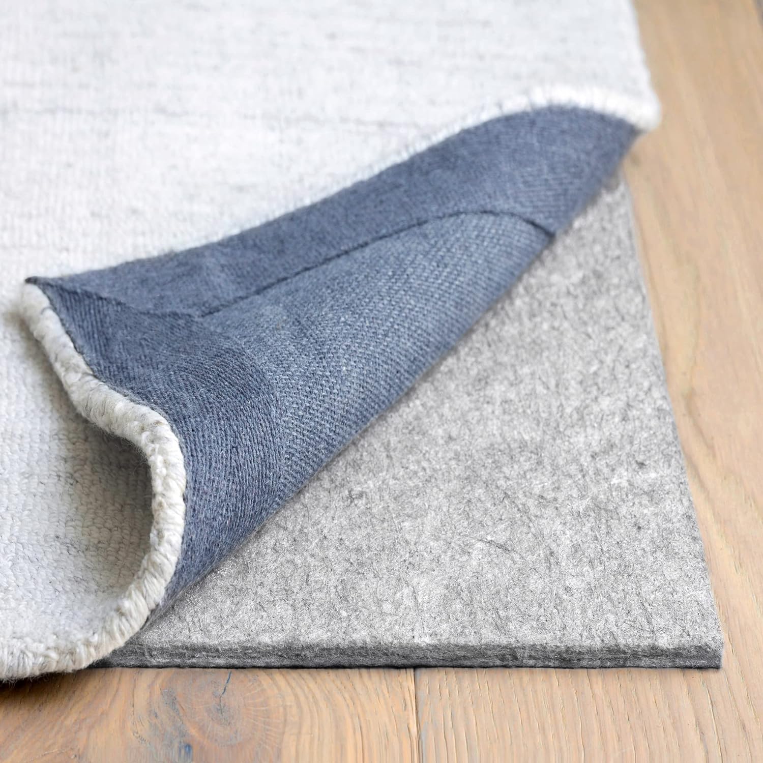 RUGPADUSA – Acolchado antideslizante mejorado de doble superficie de fieltro y goma, de 9 x 12pies x 38de pulgada de espesor, añade comodidad y