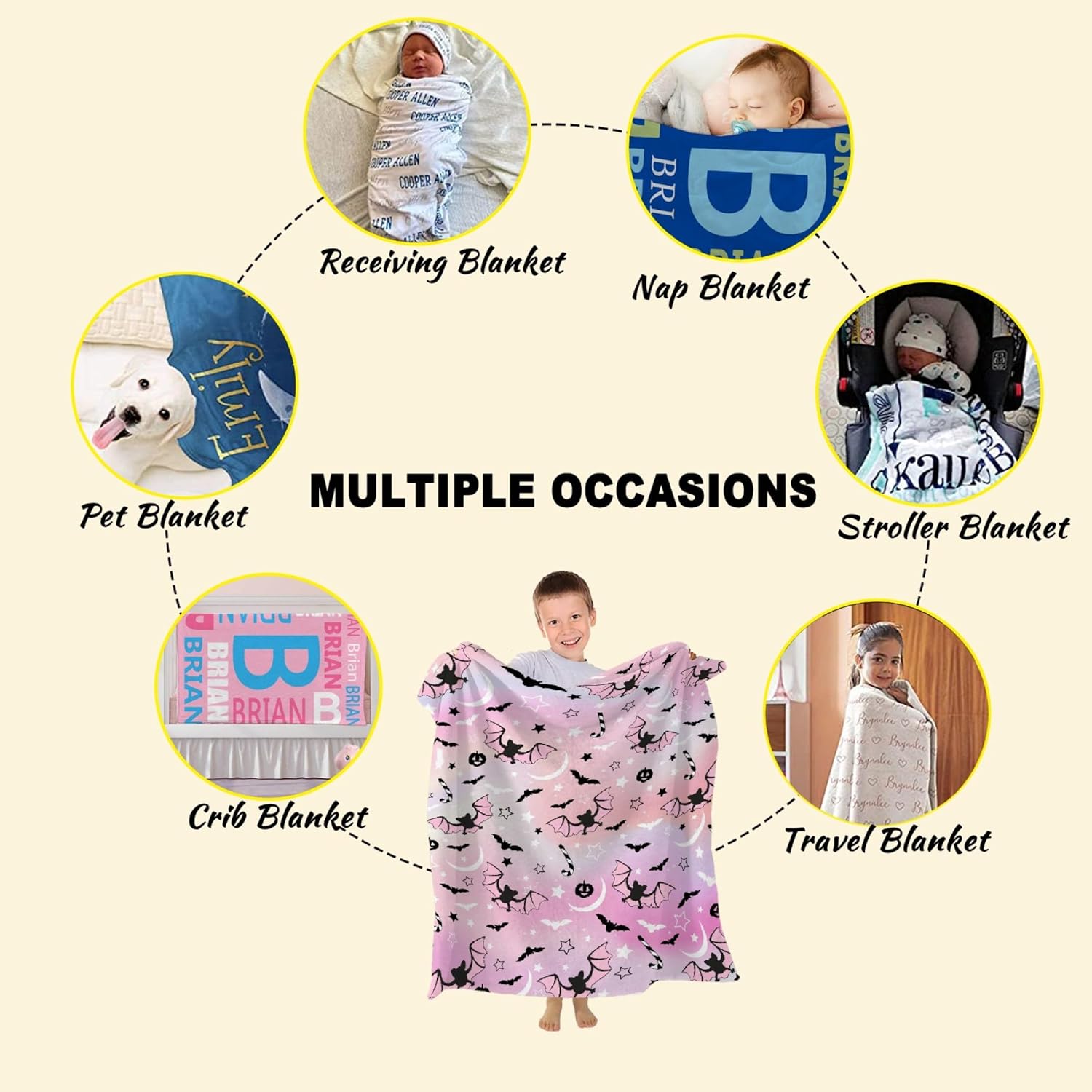 Manta estampada de luna, regalos para Halloween, manta para mujeres y hombres, suave y acogedora manta de forro polar para sofá, sala de estar,