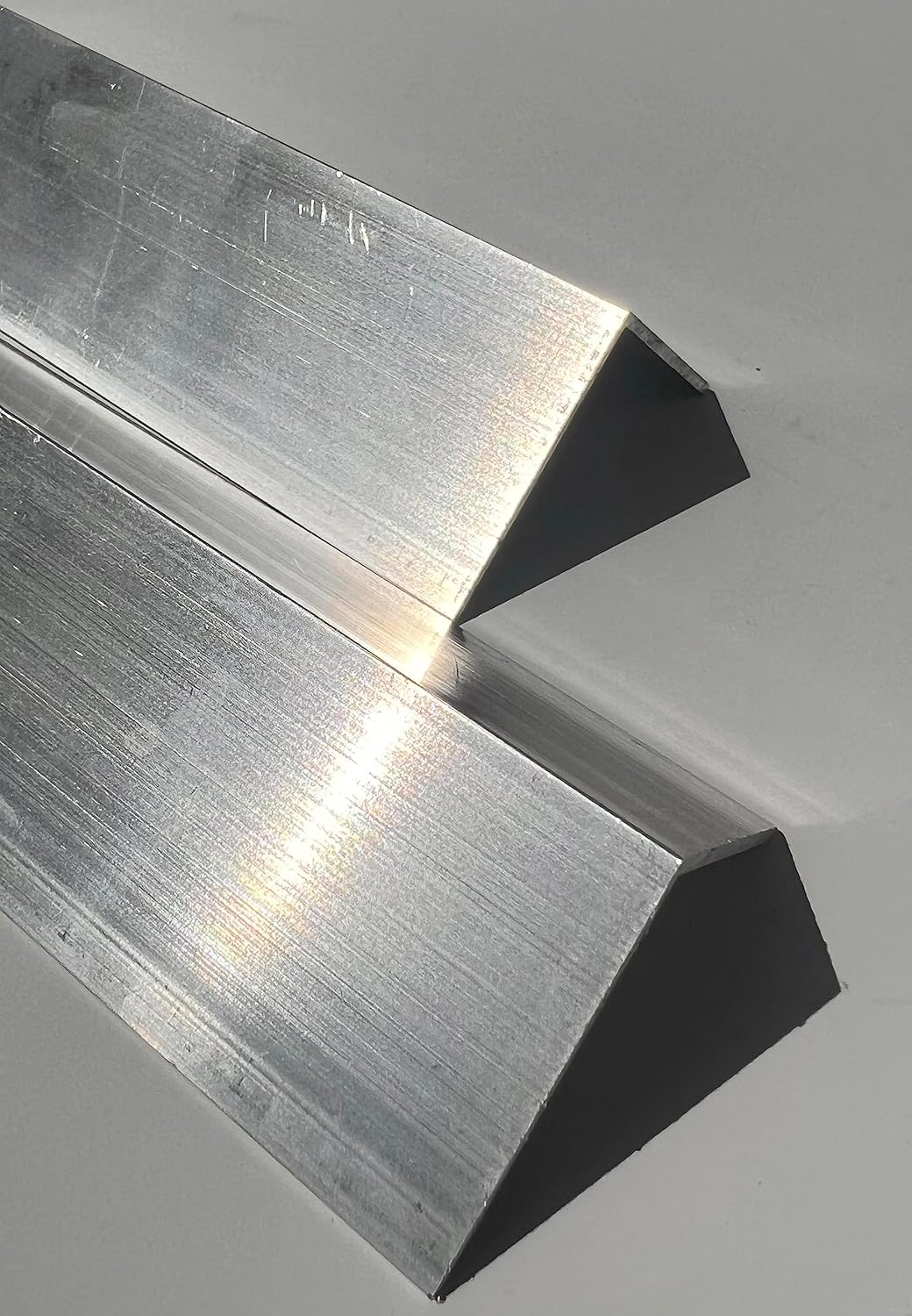 Aluminio 6063 Ángulo, 1″ x 1″ “x 24″, 116” Ancho