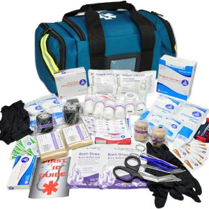 Lightning X Value Compact Medic First Responder EMSEMT – Bolsa de trauma con kit de llenado básico A, color azul Lightning X Value Compact Medic First Responder EMSEMT – Bolsa de trauma con kit de llenado básico A, color azul