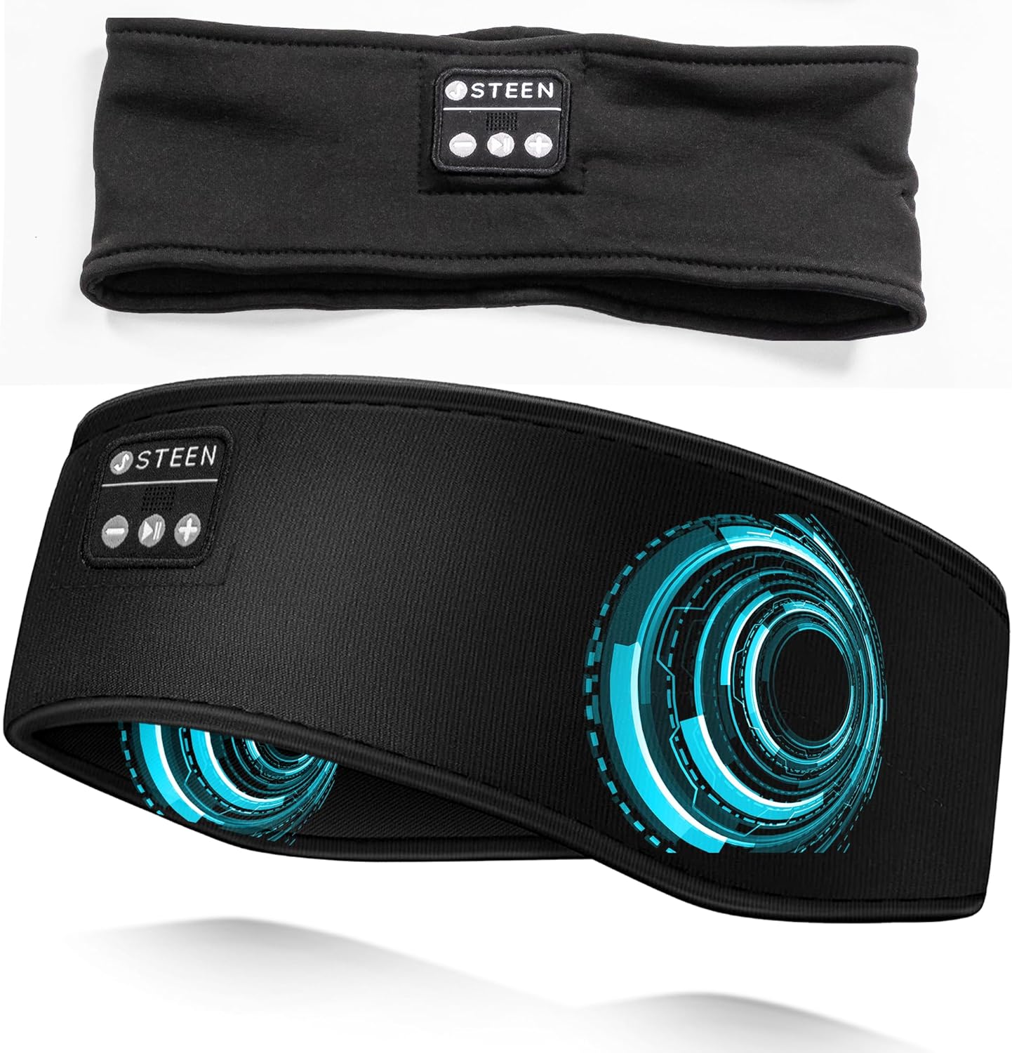 Steen – Auriculares Bluetooth para dormir, máscara inalámbrica Bluetooth para dormir con altavoces estéreo HD ultrafinos  Perfecto para dormir,