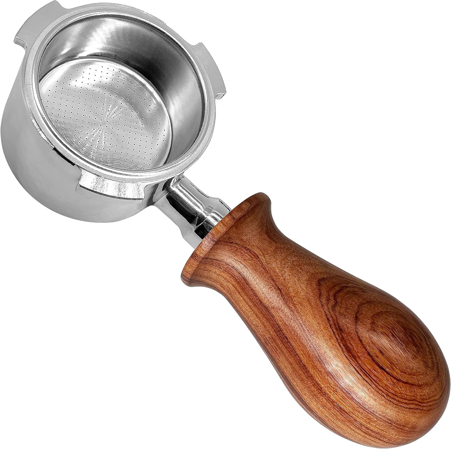 NEOUZA M10 – Mini mango de madera personalizado de repuesto para portafiltros de 51542.283 in, máquina de espresso, cafetera accesorios elegantes