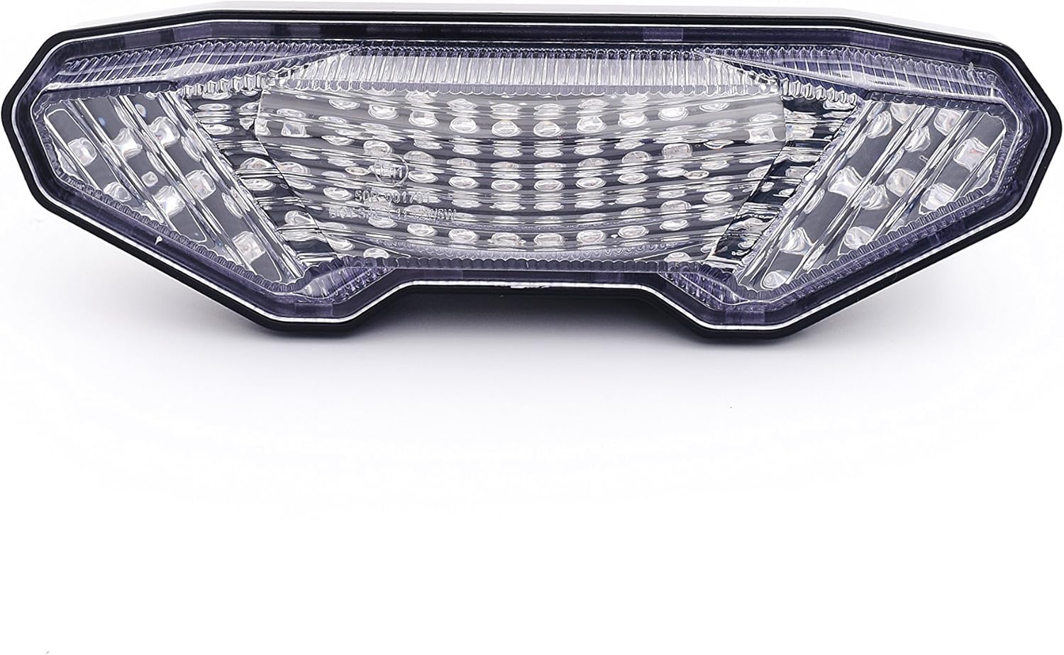 TP Motorcycle 2nd Generation LED Brake Tail Light Clear Lens with Integrated Turn Signal Fit For Yamaha 2017-2020 FZ-10,MT-10,2014-2016