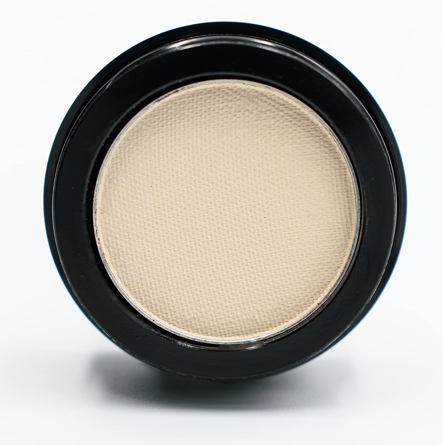 Sombra de ojos en polvo prensado mate, pigmento profundo, brillo de lujo, sombras de ojos negras, sin talco ni parabenos, vegano, sin pruebas de