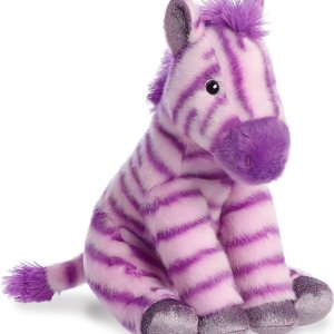 Aurora Huggable Destination Nation Zebra – Animal de peluche – Exploración global – Diversión de aprendizaje – Púrpura 12 pulgadas Aurora Huggable Destination Nation Zebra – Animal de peluche – Exploración global – Diversión de aprendizaje – Púrpura 12 pulgadas