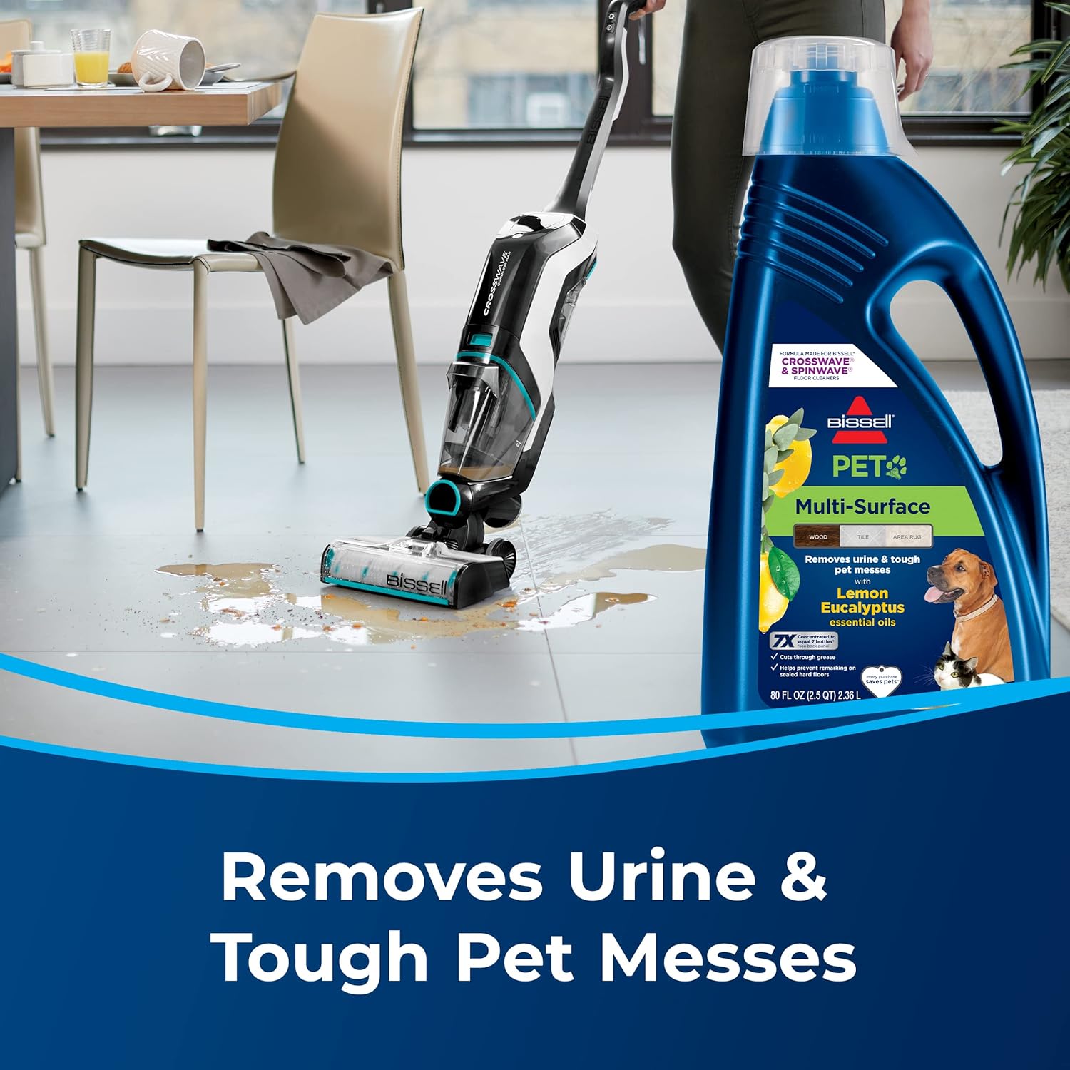 Bissell Multi-Surface Pet with Citrus, 80oz