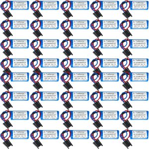 * (40-Pack) 3.0v 1756-BA1 Batería 1200mAh para Allen Bradley 1756-BA1 1756-L1 BR2 3A-AB batería de repuesto * (40-Pack) 3.0v 1756-BA1 Batería 1200mAh para Allen Bradley 1756-BA1 1756-L1 BR2 3A-AB batería de repuesto