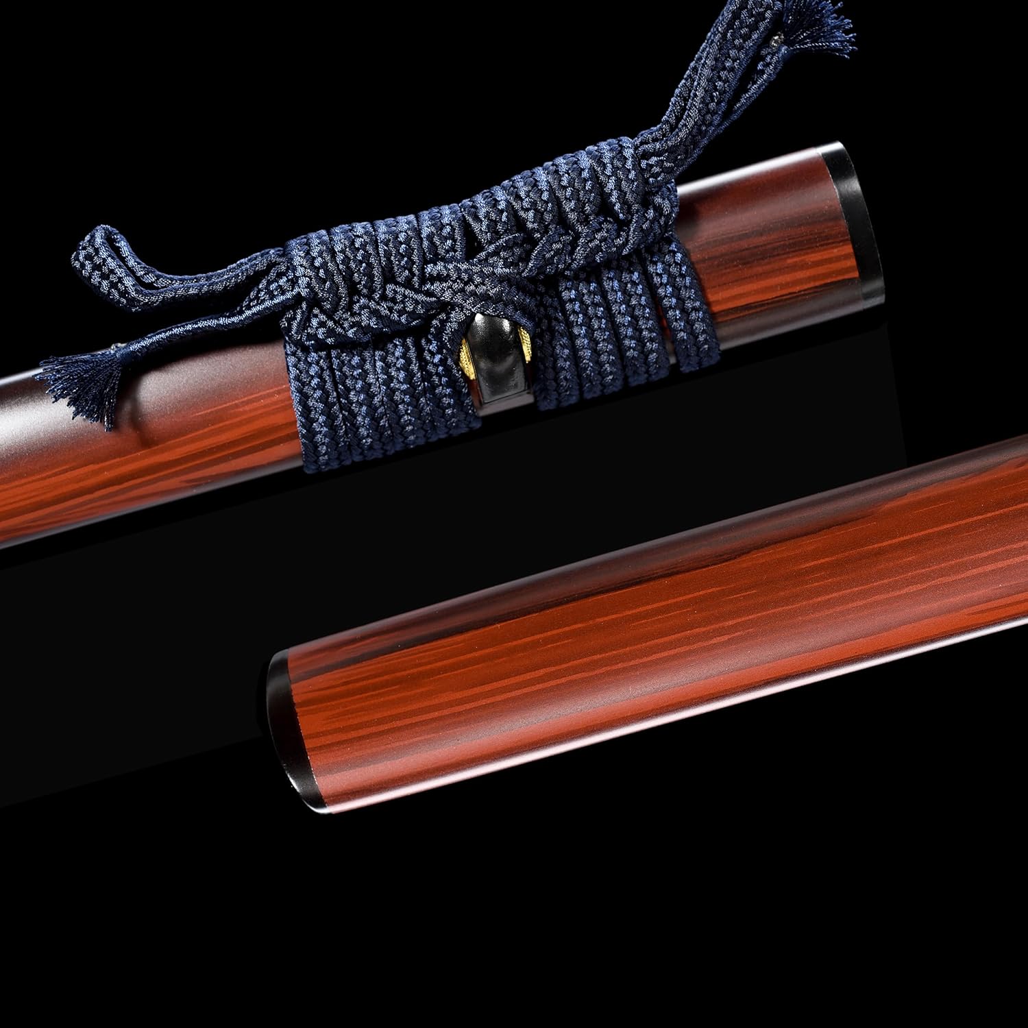 Wakizashi Espada recta Damasco doblado acero hecho a mano, espada samurái hecha a mano, espada de espiga completa, afilada