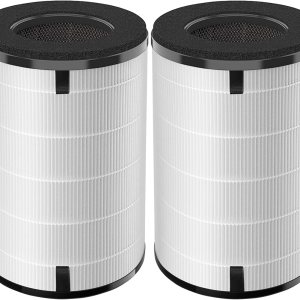 AP-T45 AP-T40FL Filtro de repuesto HEPA compatible con 1461901 Homedics Total Clean 5 en 1 purificador de aire, AP-T40 AP-T45WT AP-T40WT AP-T45-BK AP-T45 AP-T40FL Filtro de repuesto HEPA compatible con 1461901 Homedics Total Clean 5 en 1 purificador de aire, AP-T40 AP-T45WT AP-T40WT AP-T45-BK