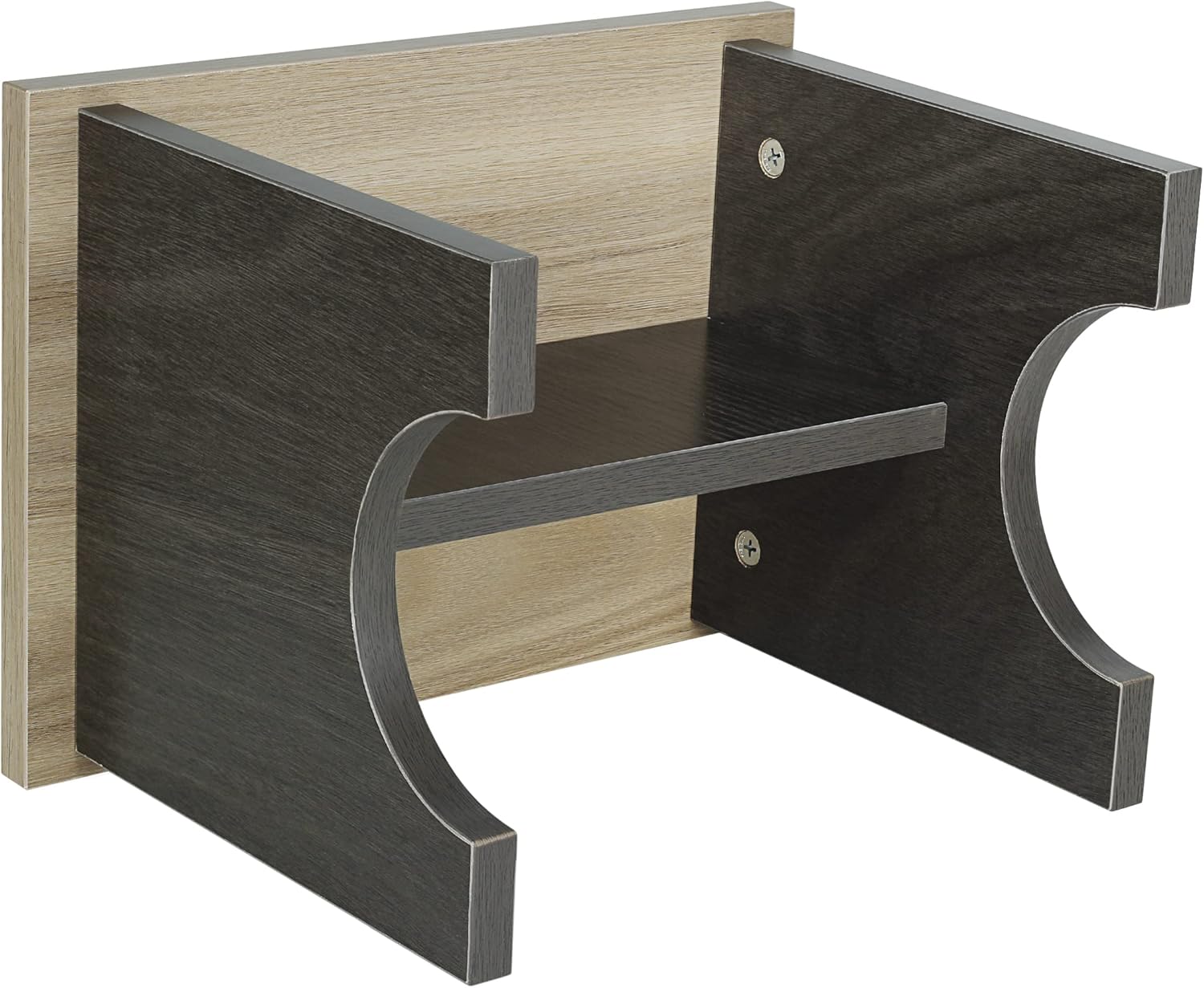 Ouya Taburetes de madera para niños y adultos, capacidad de 500 libras, taburete de cocina y baño, taburete de un solo paso con almohadillas