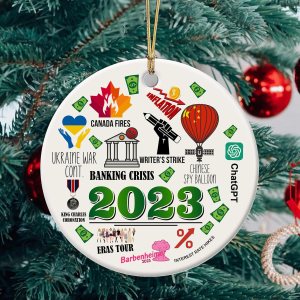 Adorno de Navidad 2023, regalos para pareja, adornos para árbol de Navidad, accesorios para colgar, decoración de adornos de Navidad Adorno de Navidad 2023, regalos para pareja, adornos para árbol de Navidad, accesorios para colgar, decoración de adornos de Navidad