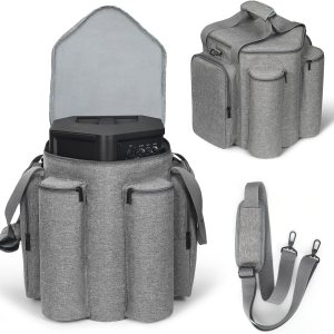 Funda de transporte portátil compatible con altavoz Bluetooth portátil Bose S1 Pro (gris) Funda de transporte portátil compatible con altavoz Bluetooth portátil Bose S1 Pro (gris)