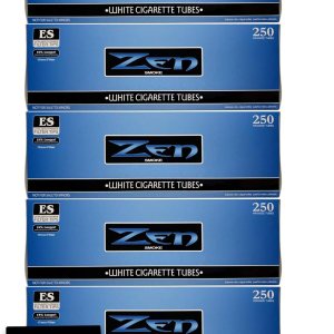 Zen – Tubos para cigarrillos  Ligero  Tamaño King  Paquete de 5  1250 tubos  Incluye tarjeta American Rolling Scoop Zen – Tubos para cigarrillos  Ligero  Tamaño King  Paquete de 5  1250 tubos  Incluye tarjeta American Rolling Scoop