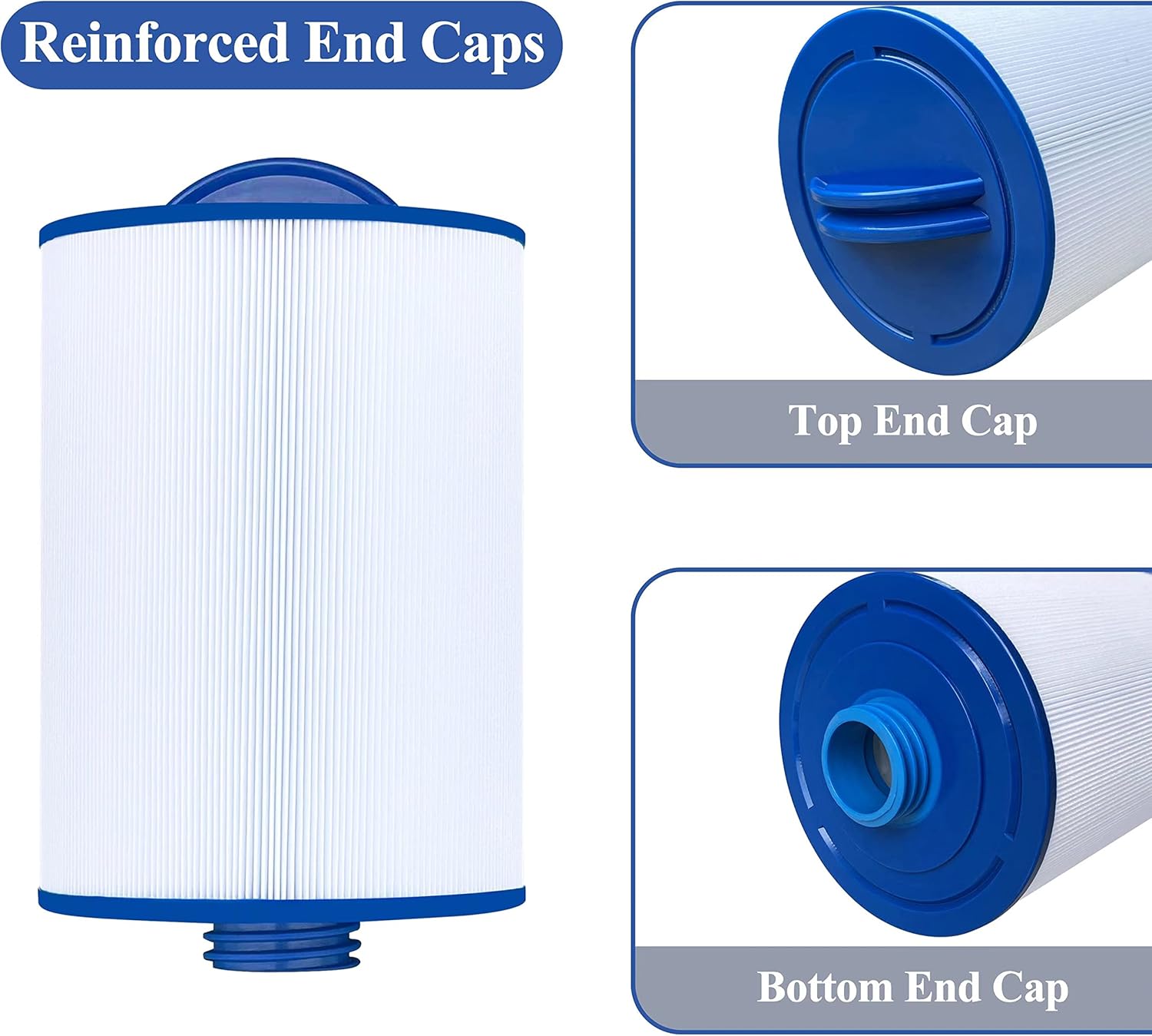 Cryspool 06008 Filtro compatible con 6CH-940, PWW50P3 (no PWW50P4), FC-0359, Waterway Vita Aber, filtro de bañera de hidromasaje Viking Spa,