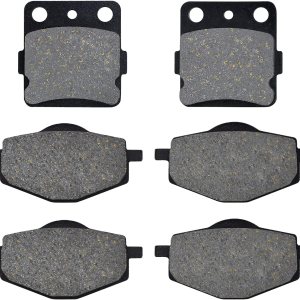 AHL Juego de pastillas de freno semimetálicas para Yamaha Warrior YFM350 1987-1988 BANSHEE YFZ 350 TUW 1987-1989 YFM350 XT 1987 AHL Juego de pastillas de freno semimetálicas para Yamaha Warrior YFM350 1987-1988 BANSHEE YFZ 350 TUW 1987-1989 YFM350 XT 1987