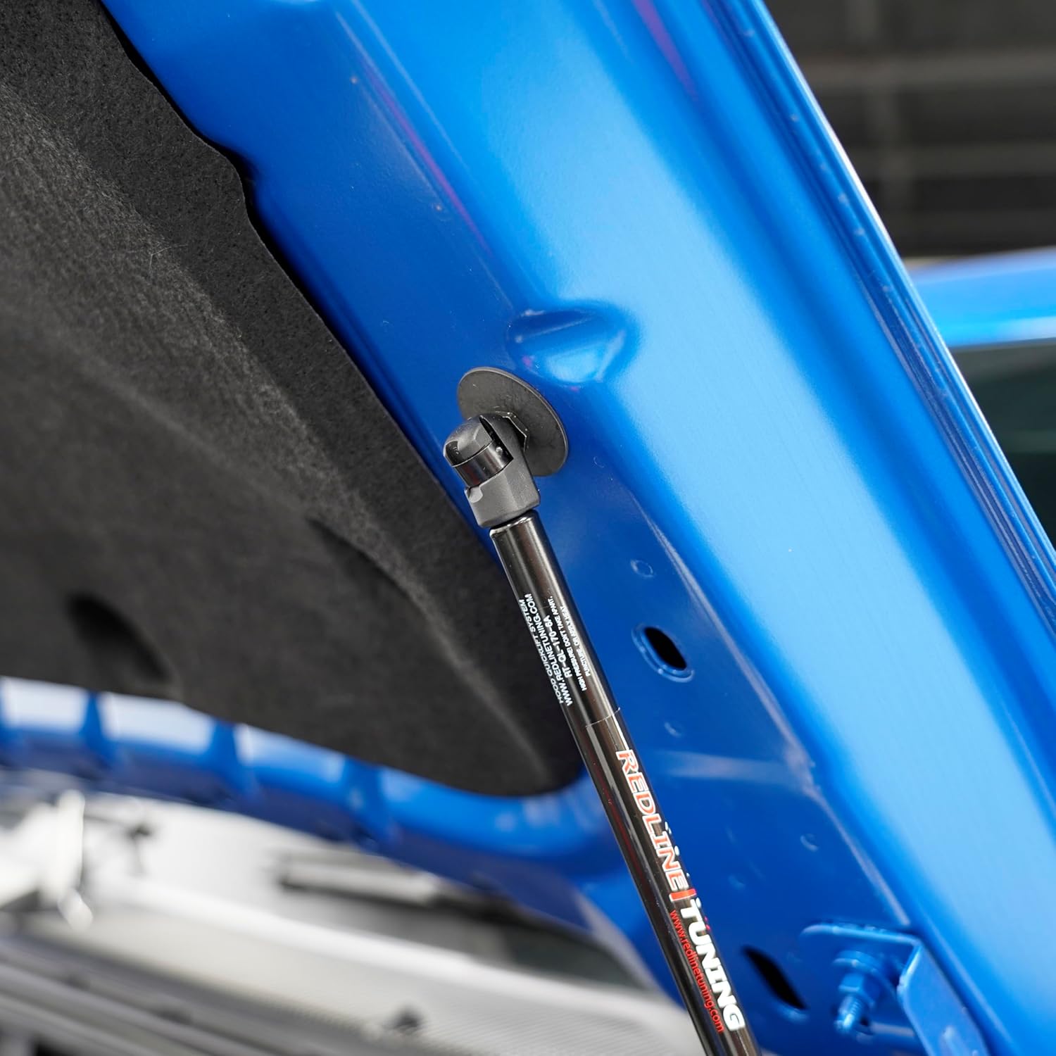 Redline Tuning 21-11039-02 Sistema MaxLIFT Plus de capó compatible con Ford Bronco 2021+ (todos los componentes negros – sistema atornillado)