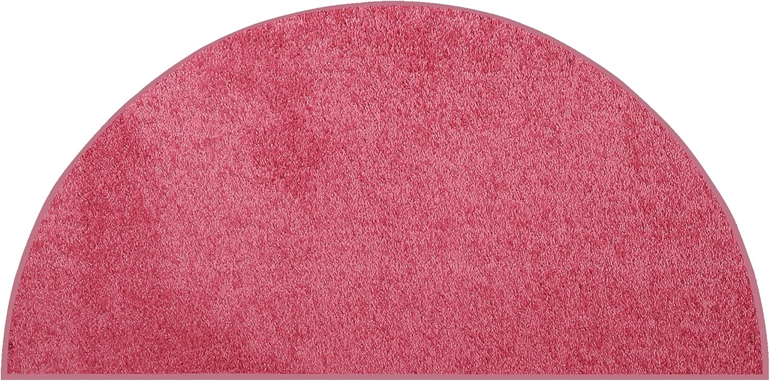 Alfombrilla de color liso, de felpa, moderna, alfombra adecuada para los niños y mascotas Fabricada en EE.UU., forma rectangular, alfombrilla ideal