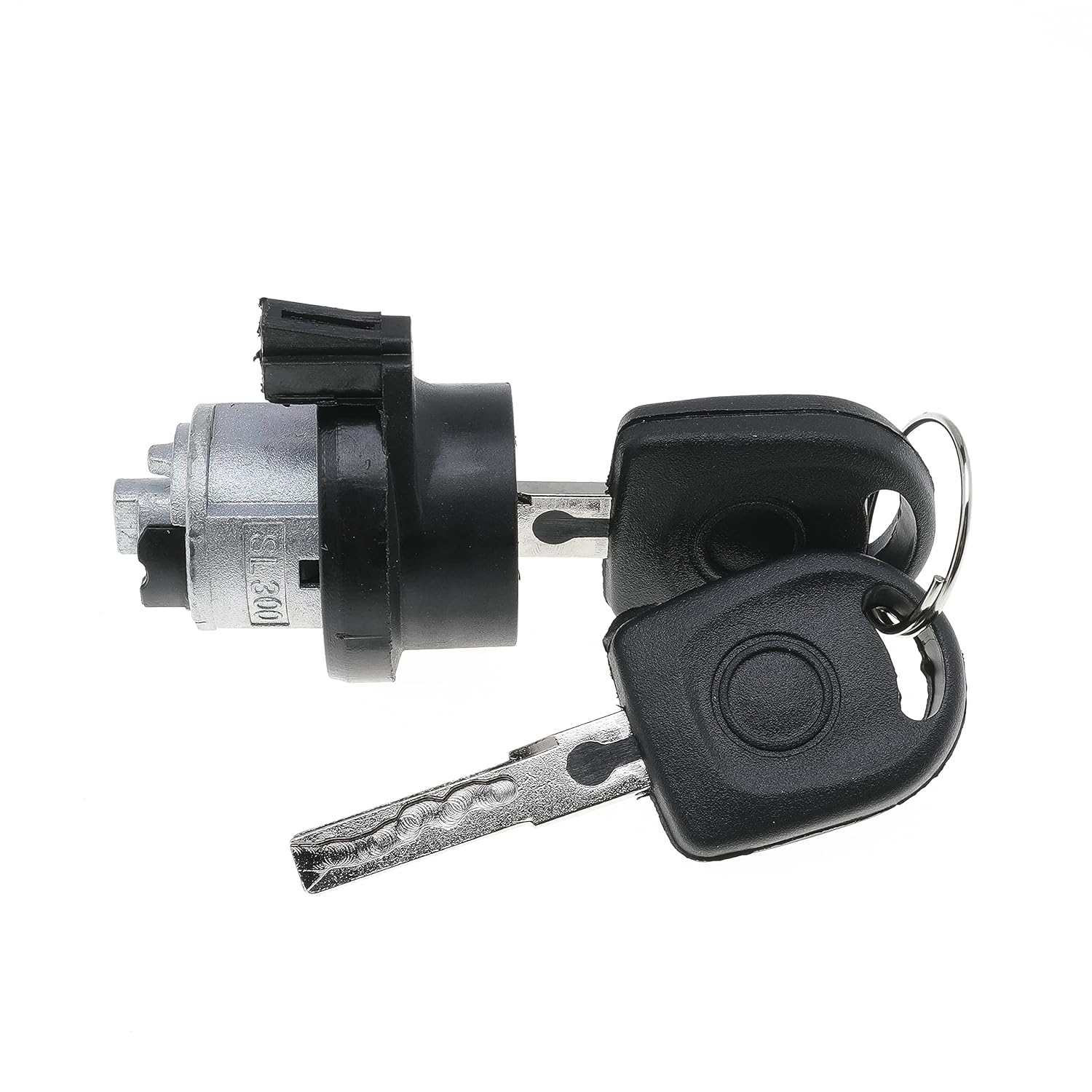 Interruptor de arranque de cilindro, interruptor de encendido y bloqueo de dirección con llave para Volkswagen VW Golf MK5 Eos Tiguan Compatible