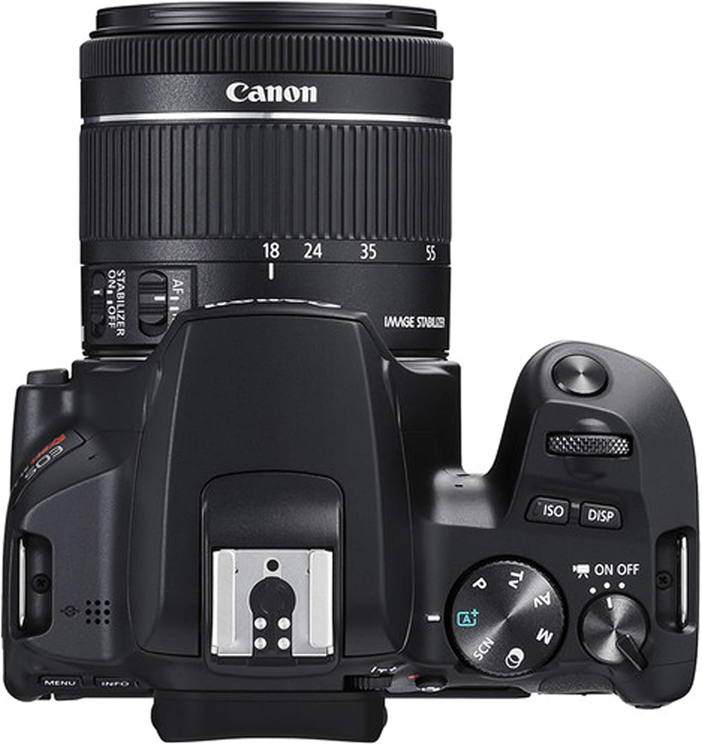 Canon EOS Rebel SL3 Cámara DSLR con lente EF-S de 0.709-2.165 in F4-5.6 STM Zoom + mochila 100S + tarjetas de memoria de 64 GB, paquete de fotos