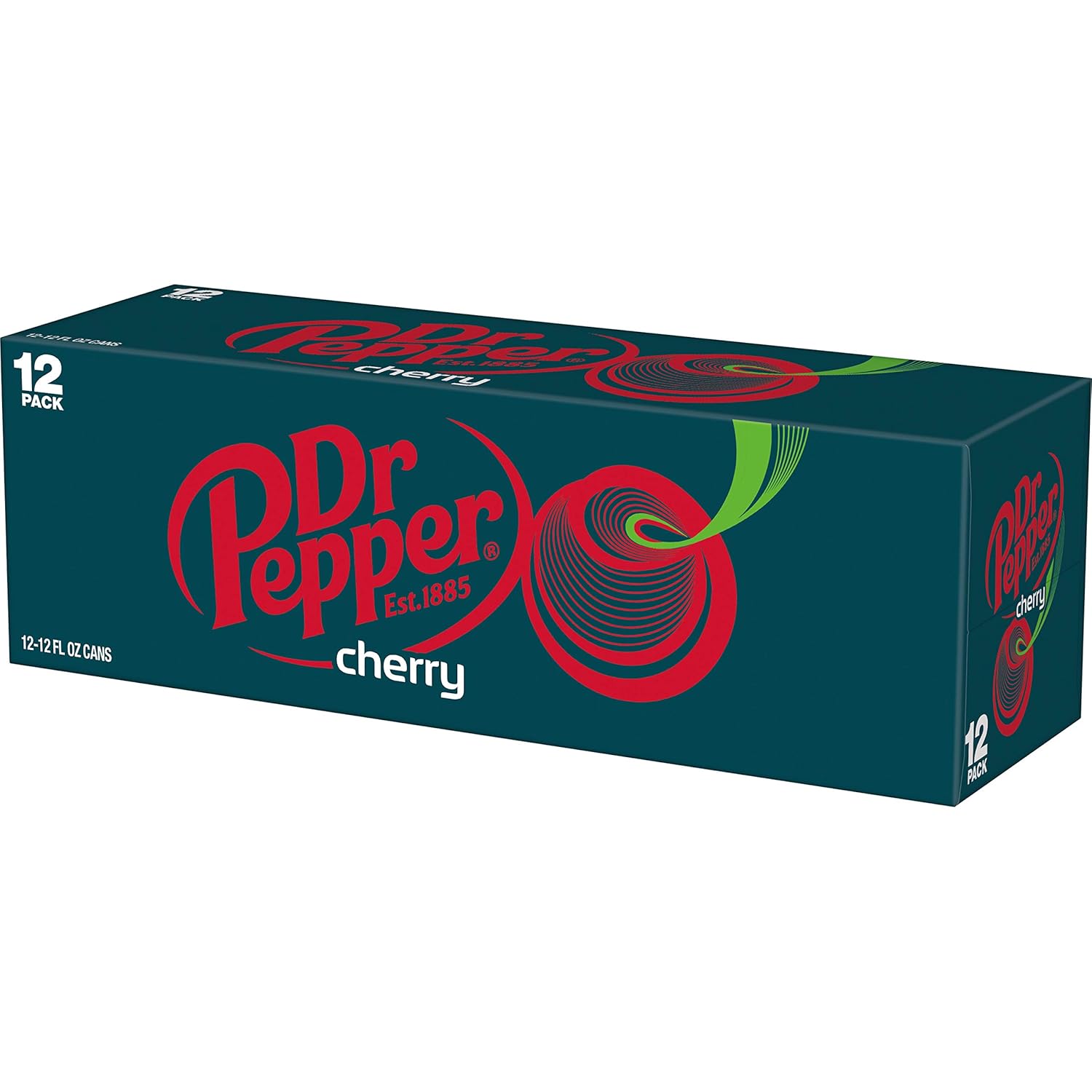 DR PEPPER – CEREZA, 12 onzas, paquete de 12
