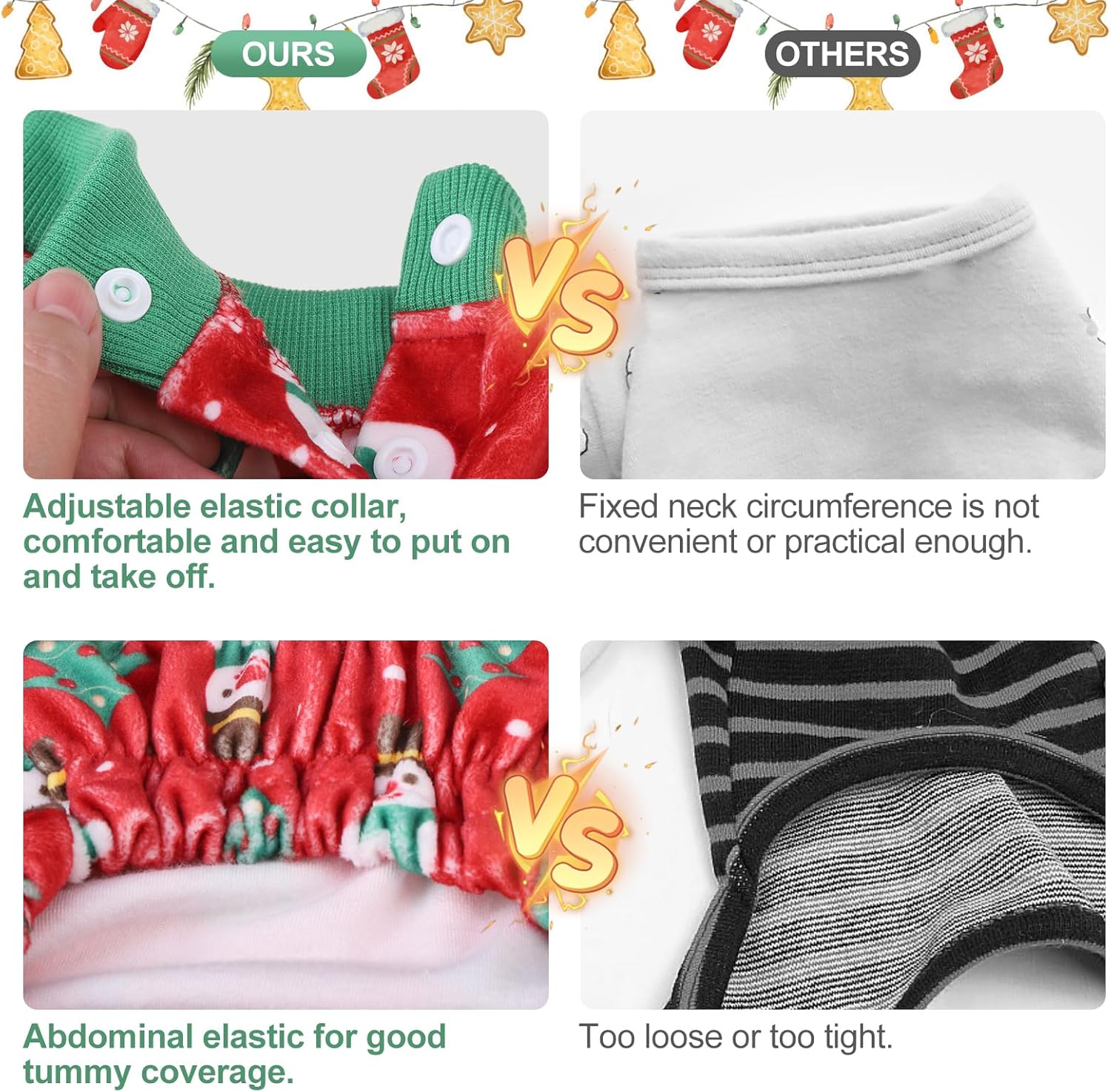 BEAUTYZOO Pijama elástico para perros pequeños y medianos, ropa de terciopelo suave para primavera y verano, para niñas y niños, con cuello