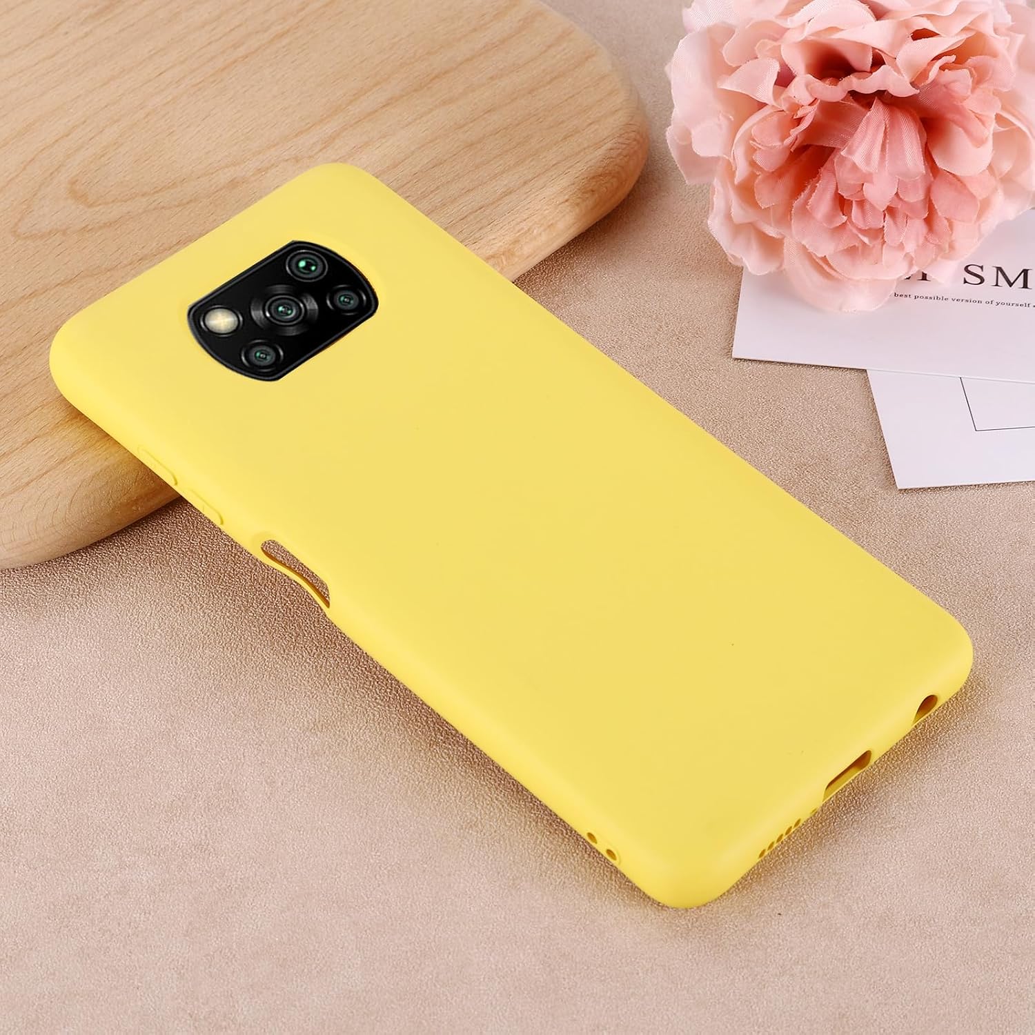 Funda para Xiaomi Poco X3Xiaomi Poco X3 Pro, Funda protectora de silicona líquida para Xiaomi Poco X3Xiaomi Poco X3 Pro con cordón de silicona,