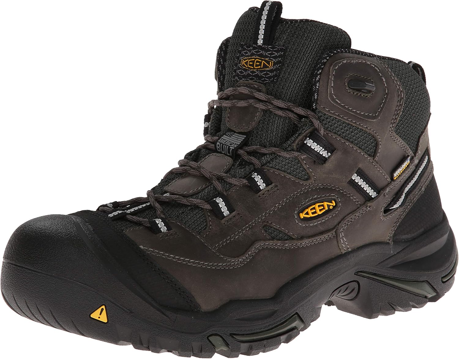 Keen Utility Braddock – Puntera de acero de altura media impermeable para hombre