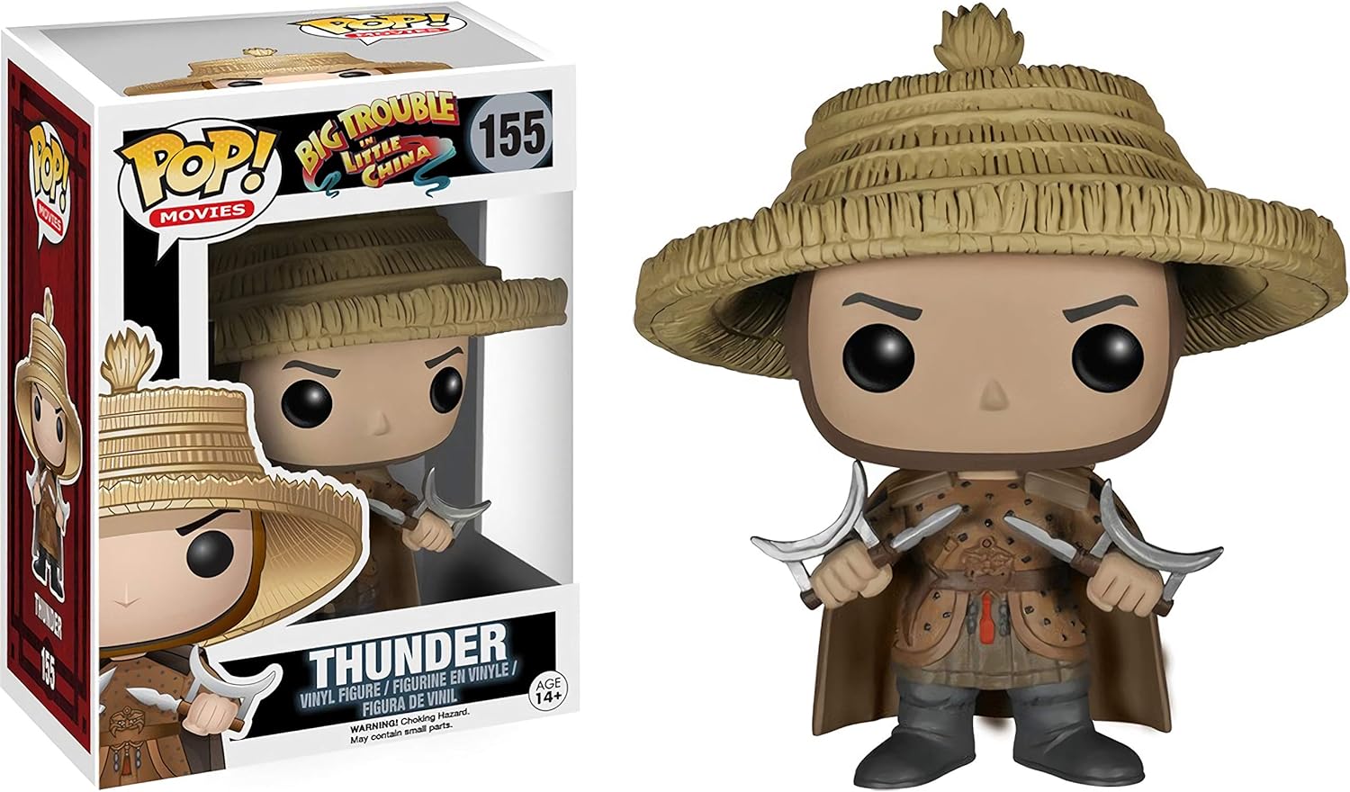 Thunder Fun ko P o p ! Movies – Figura de vinilo con 1 protector gráfico compatible con ‘ToysDiva’ (155 – 04808 – B)