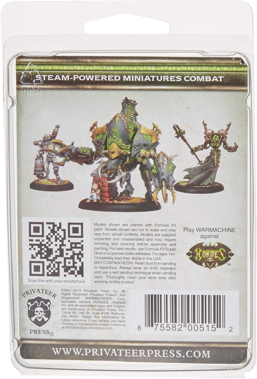 Privateer Press – Warmachine – Cryx General Gerlak Slaughterborn Model Kit