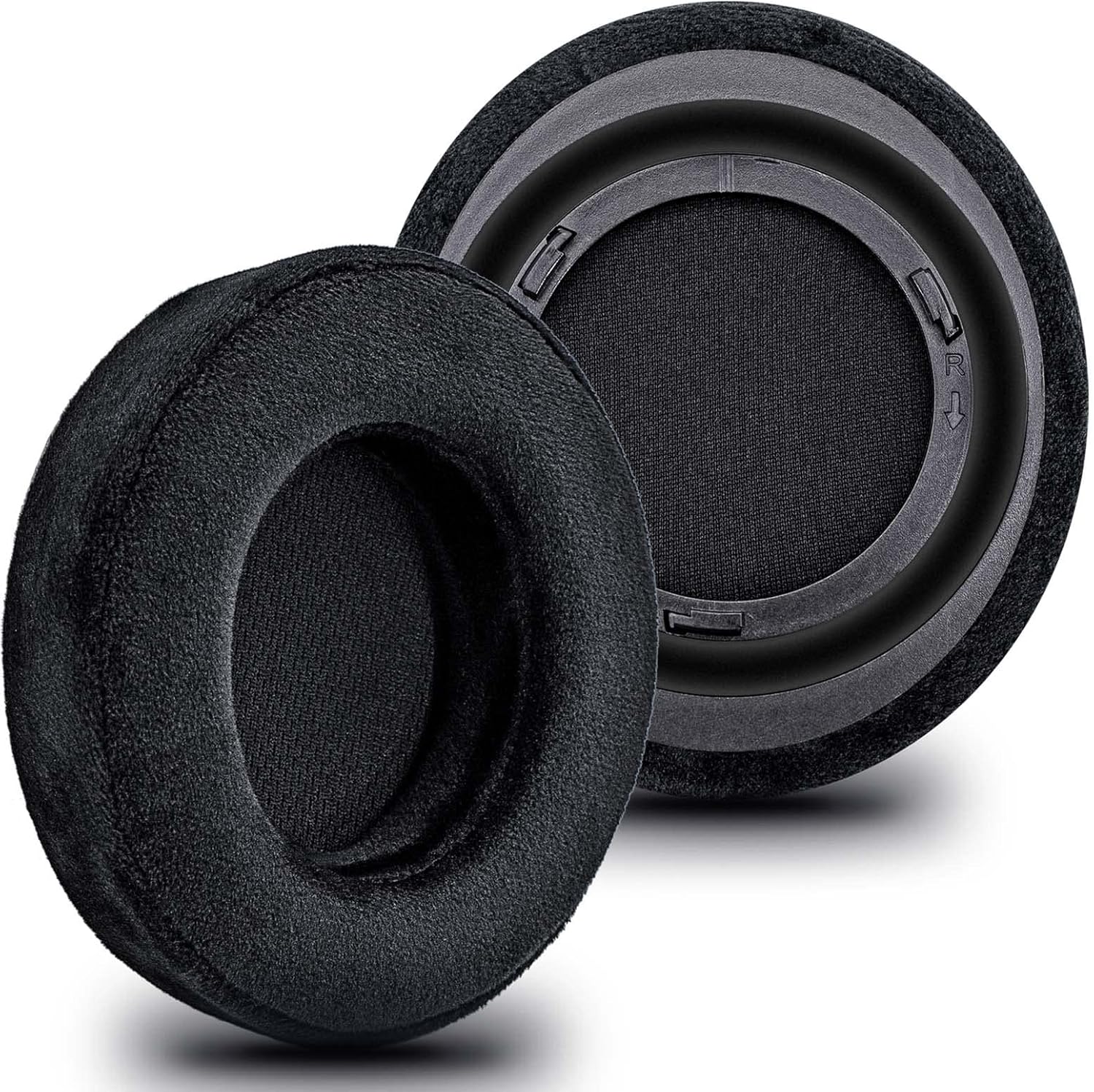 Almohadillas de forma ovalada mejorada para Virtuoso RGB Wireless, Virtuoso RGB Wireless XT, Virtuoso Wireless SE  Agujero interior ampliado