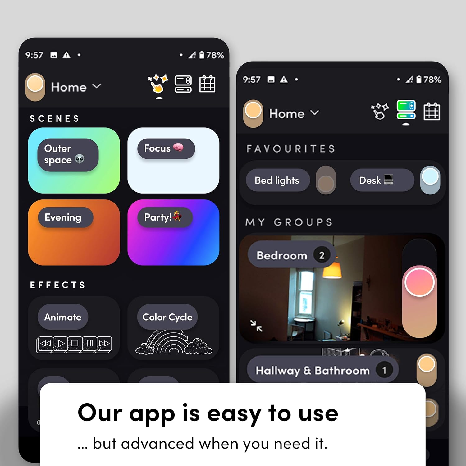 LIFX color, A19 1100 lúmenes, bombilla LED inteligente Wi-Fi, miles de millones de colores y blancos, no requiere puente, funciona con Alexa, Hey