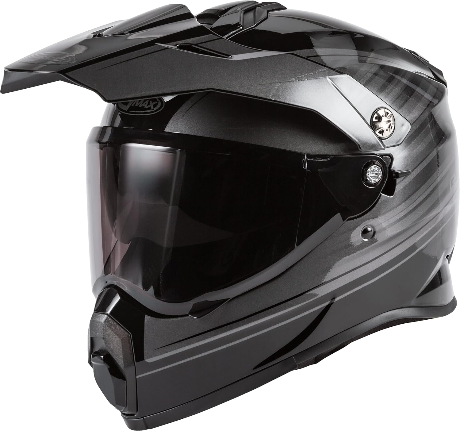 Gmax AT-21 Adventure Raley Casco Rojo Blanco