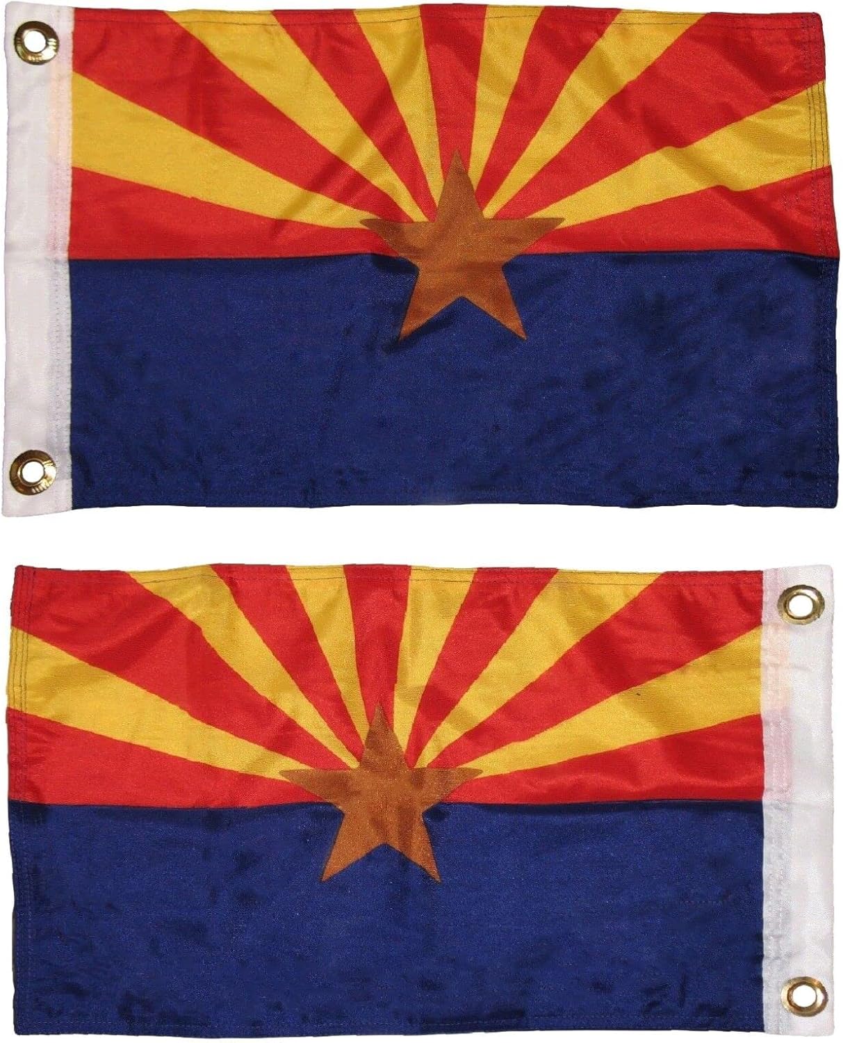Premium 12×18 Arizona State Poly Knitted 2 ply Double Sided Nylon Boat Car Flag 12″x18″