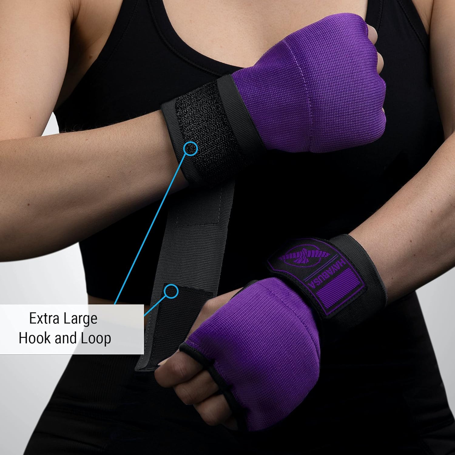 Hayabusa Guantes de boxeo de gel rápido