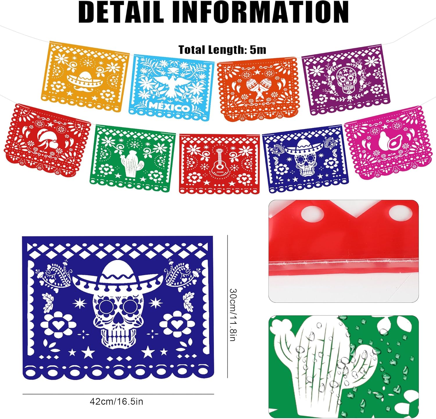 59 pancartas mexicanas de caléndula artificiales, cabezas de flores de seda de colores para el Día de los Muertos, Día de los Muertos, Diwali,