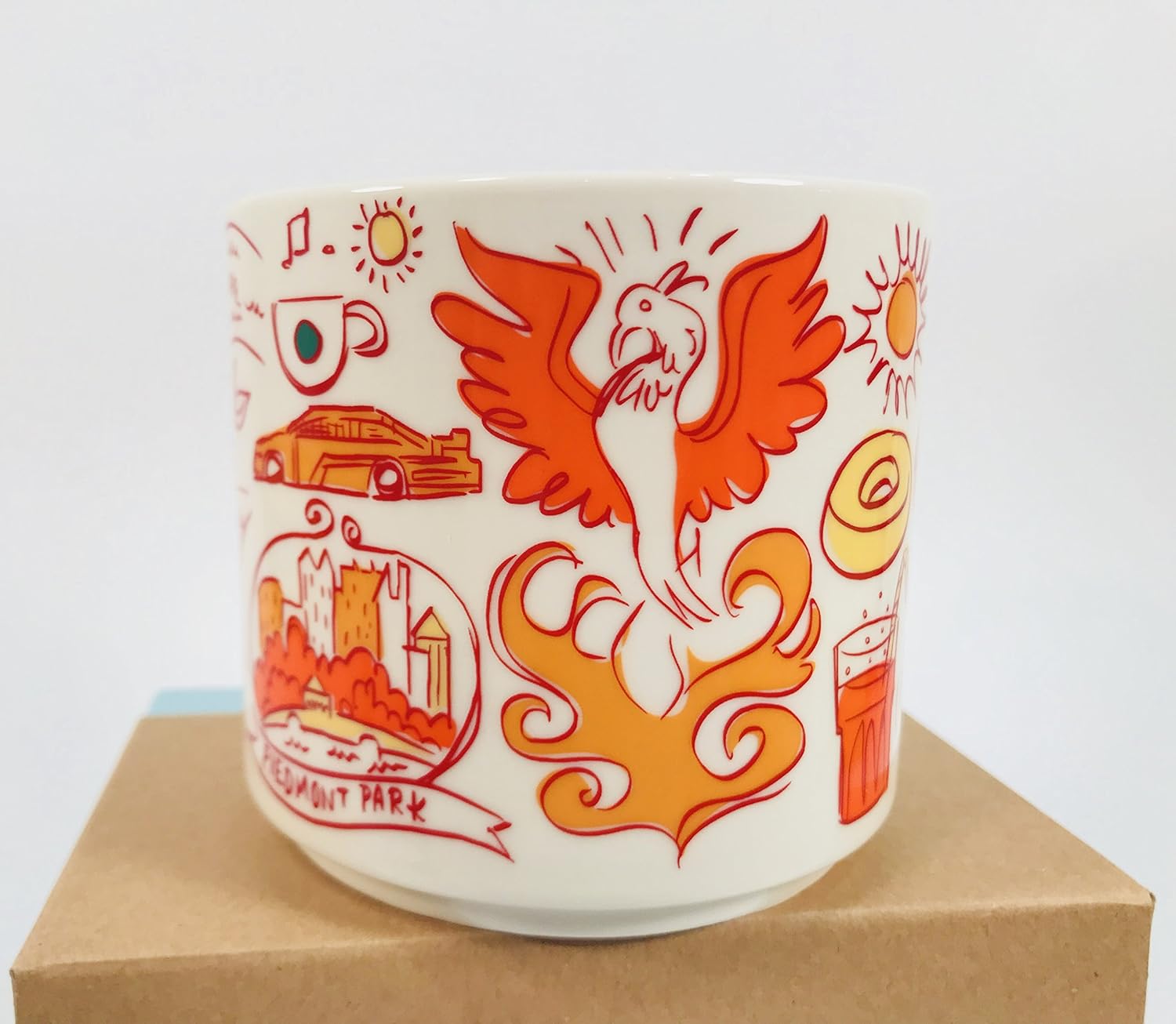 Starbucks Taza de café Atlanta Been There Series Across The Globe Collection
