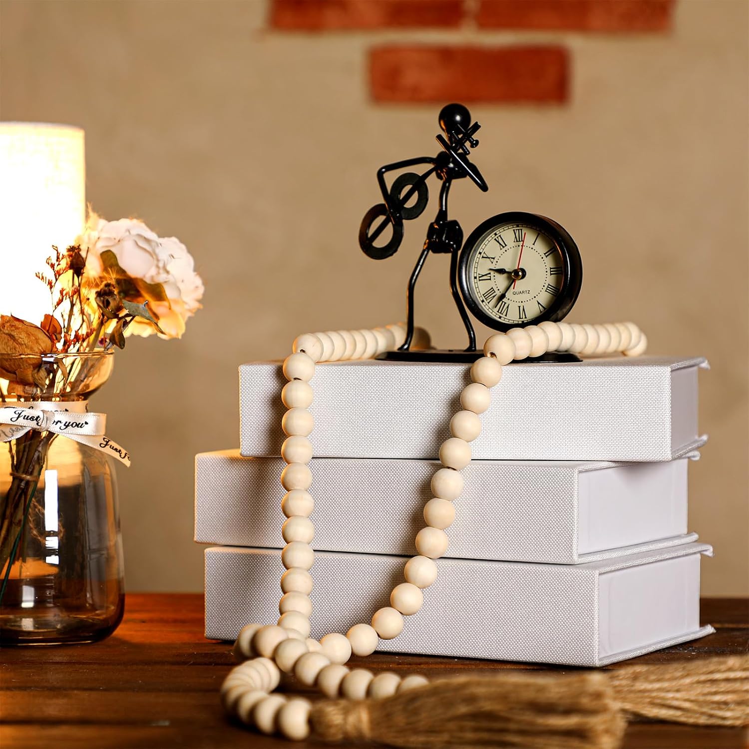 6 cajas de libros falsos decorativos de lino moderno, libros falsos para decoración de mesa auxiliar, manualidades, hogar, estantería, cafetería,