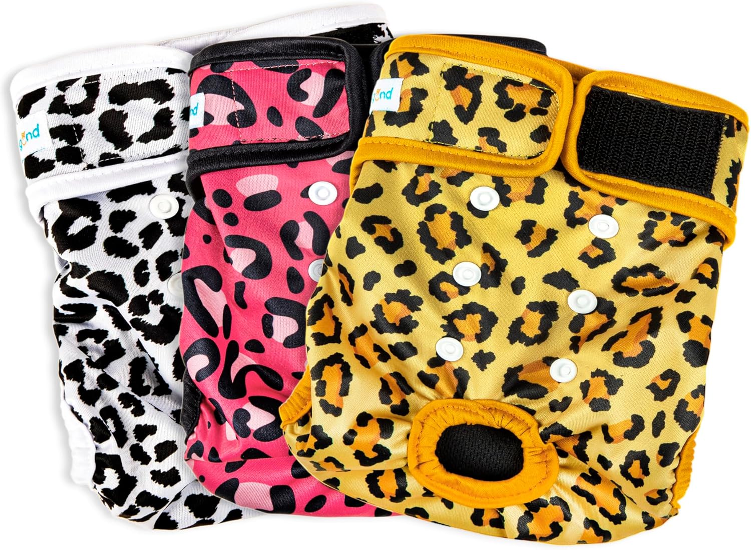 Paw Legend – Pañales reutilizables para perro hembra, 3 unidades