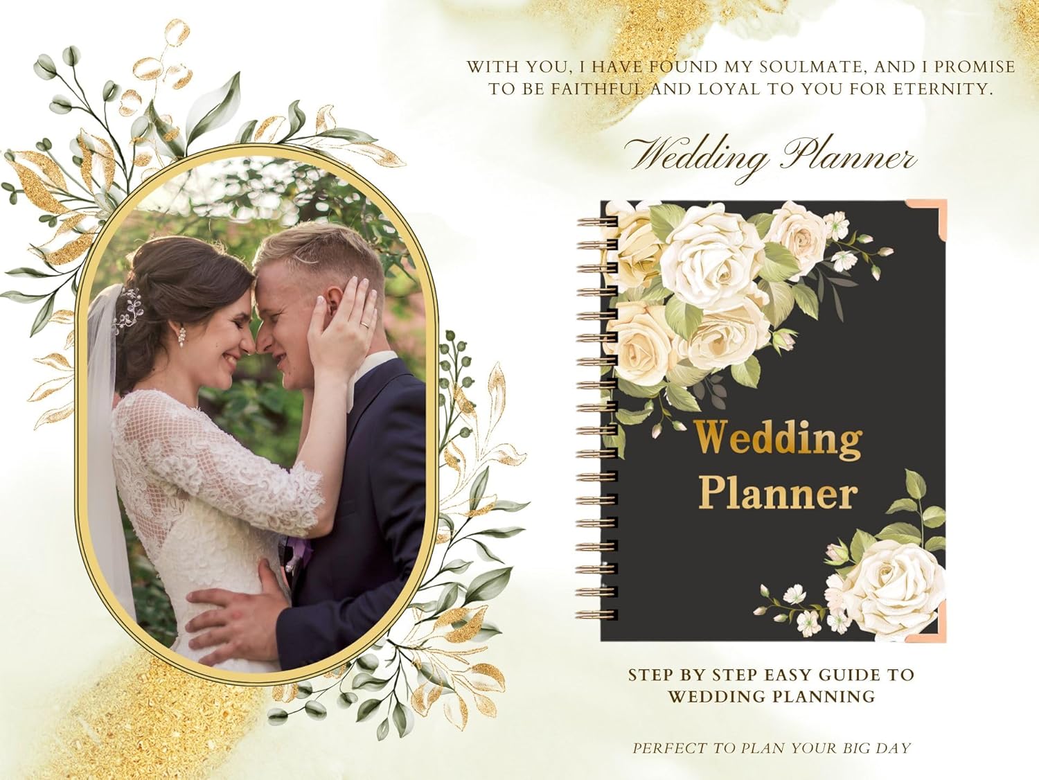Agenda de boda  Libro de planificador de boda y organizador para la novia, libro de planificador de boda, regalo único de compromiso para parejas
